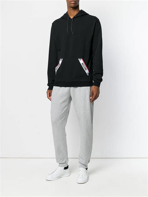 mens moschino tracksuit